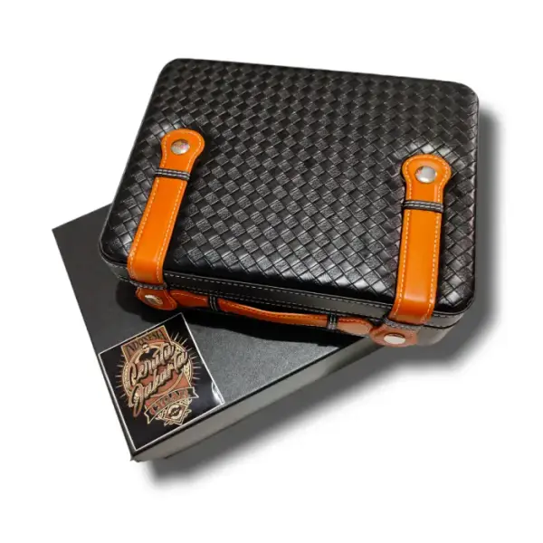 TRAVEL HUMIDOR BOX CIGAR CASE
