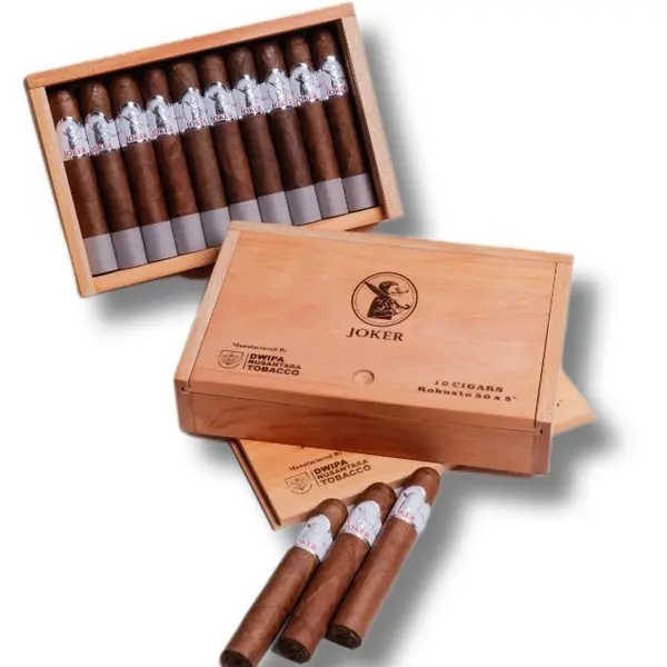 JOKER SERIES PERBOX ROBUSTO LONSDALE CONECTICUT